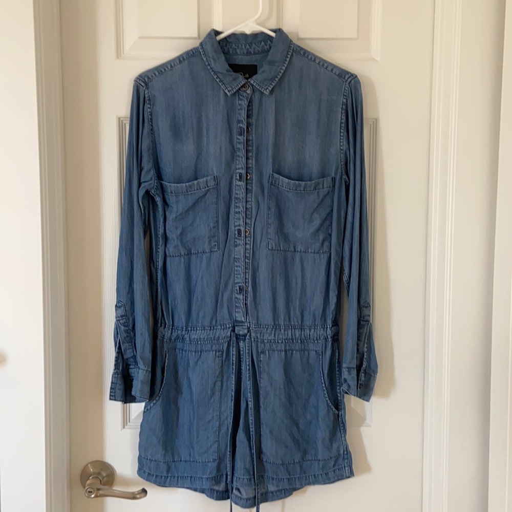Rails Chambray romper.